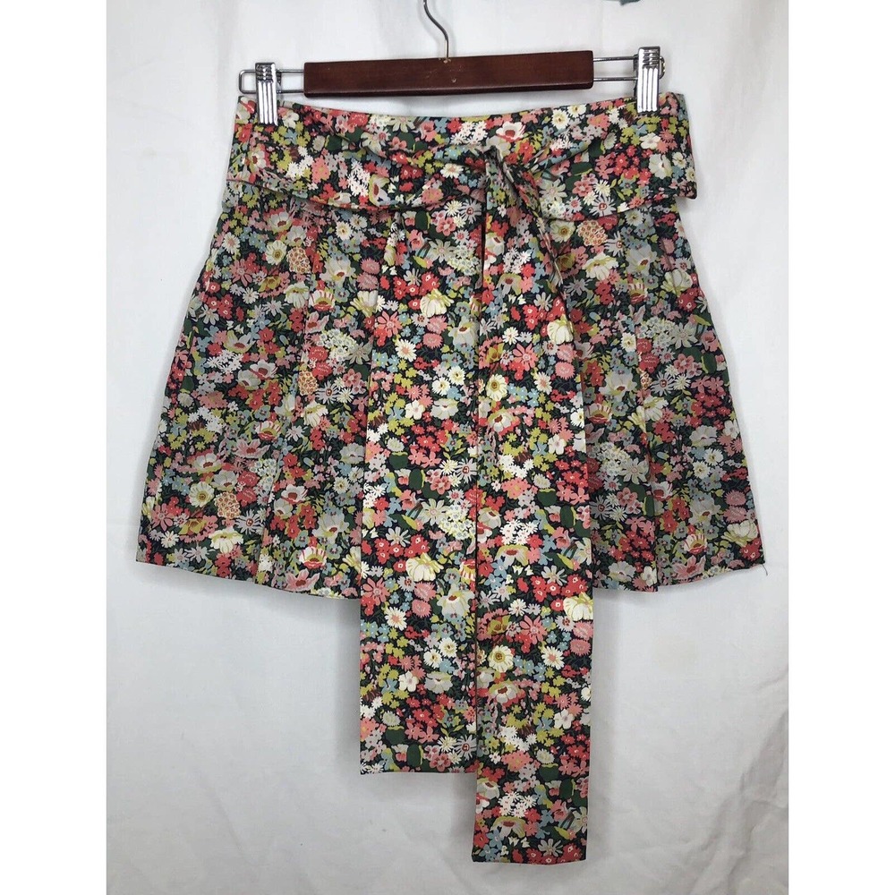 NWOT J Crew Liberty Thorpe Floral High Rise Tie Waist Shorts Style Size 4